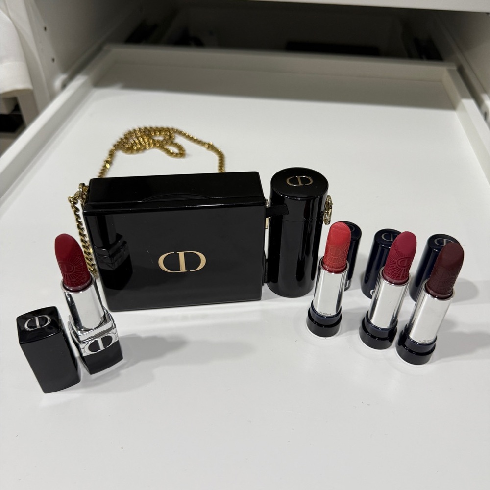 Authentic Dior lipstick bag